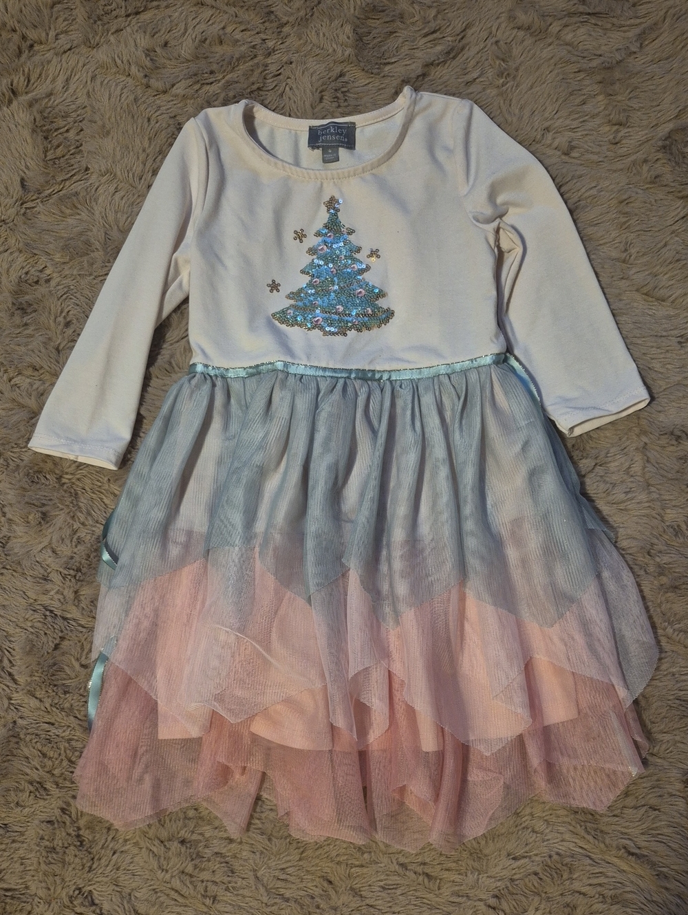 Berkley Jensen Christmas Dress Size 4T